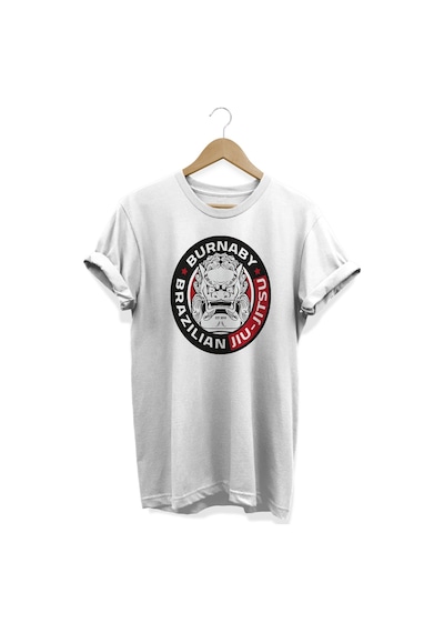 Burnaby Baskılı Beyaz T-shirt Beyaz