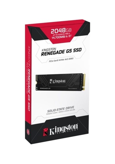 Kingston 2tb Renegade G5 Nvme Gen5 Okuma 14700mb Yazma 14000mb Nvme M.2 Ssd