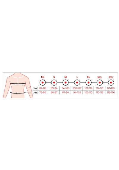 Variteks 242 Erkek Body Fermuarlı Diz Üstü Liposuction Korse Siyah