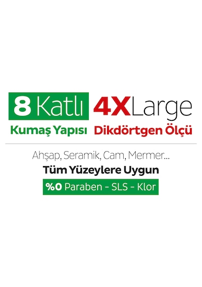 Sleepy Easy Clean Mopa Uyumlu Yer Temizlik Havlusu&Mendili Karma Paket 3x50 (150 Yaprak)