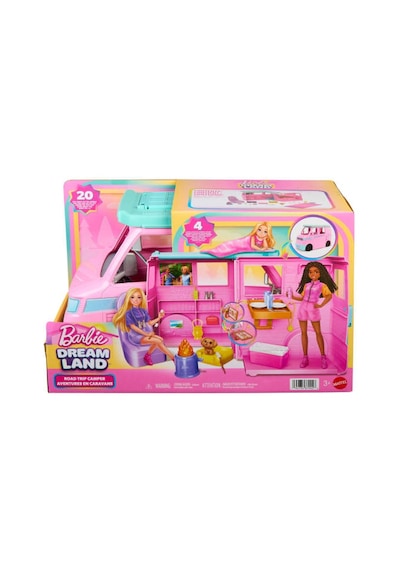 Barbie Rüya Diyarı Yolculuk Karavan Oyun Seti Jmk45