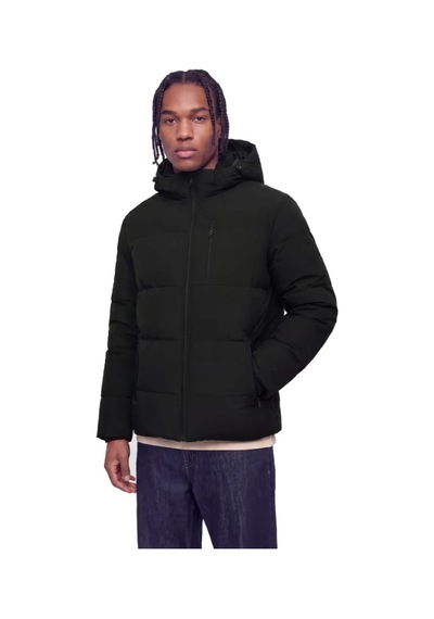 Jack & Jones 12298858 Jjbecks Puffer Sn Mont Siyah