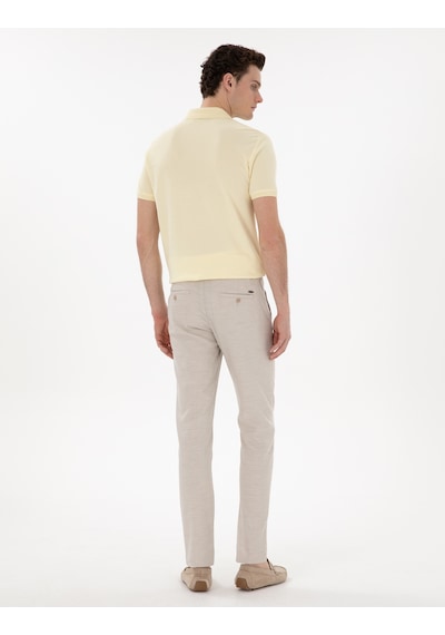 Pierre Cardin Erkek Bej Pantolon Kanvas-chino 50301791-vr011 Bej