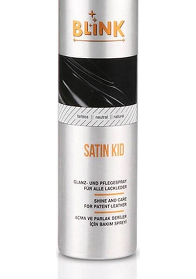 Blink Satin Kid Rugan Ve Açma Deri Bakım Spreyi 250 Ml. Renksiz