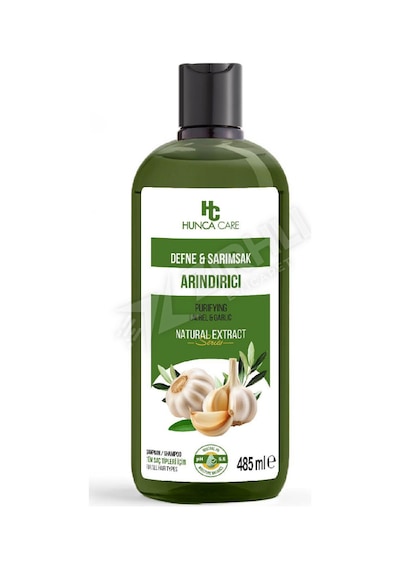 4 Adet Hunca Defne & Sarımsak Şampuanı 485 Ml