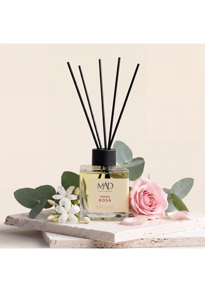Mona Rosa Ortam Kokusu Elma, Gül Ve Paçuli İle Canlandırıcı Ve Romantik Bir Atmosfer-bambu Çubuklu 120 Ml