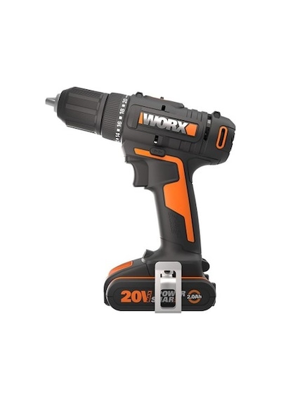 Worx Wx108 20v/2.0ah. Li-ıon Çift Akülü Profesyonel Şarjlı