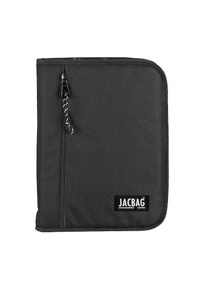 Jacbag Organizip-fermuarlı Dosya Çanta A4 Organizer Dosya-siyah Tek Renk
