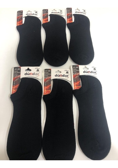 Dündar Çorap Dündar Erkek Plus Havlu Sneaker Çorap - 6 Adet 001