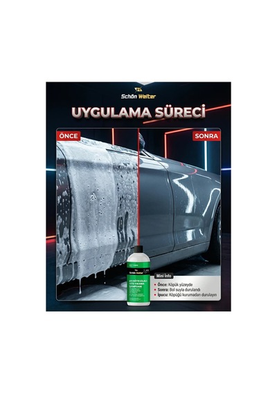 Araç Oto Ph Nötr Cilalı Oto Yıkama Şampuanı 500ml Otter