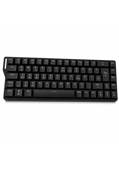 68 Tuş Türkçe Q Rgb Mekanik Gaming Klavye Outemu Manyetik Switch Hot Swappable Type-c Kablolu Kompakt Klavye