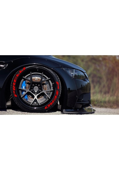 Motorsiklet P Zero İnce Yanak Lastik Uyumlu 18 MM Sticker