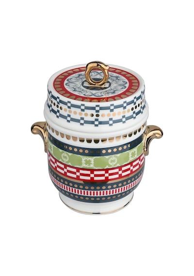 Art Lancelot Kulplu Kavanoz 16 Cm 12 Izgara