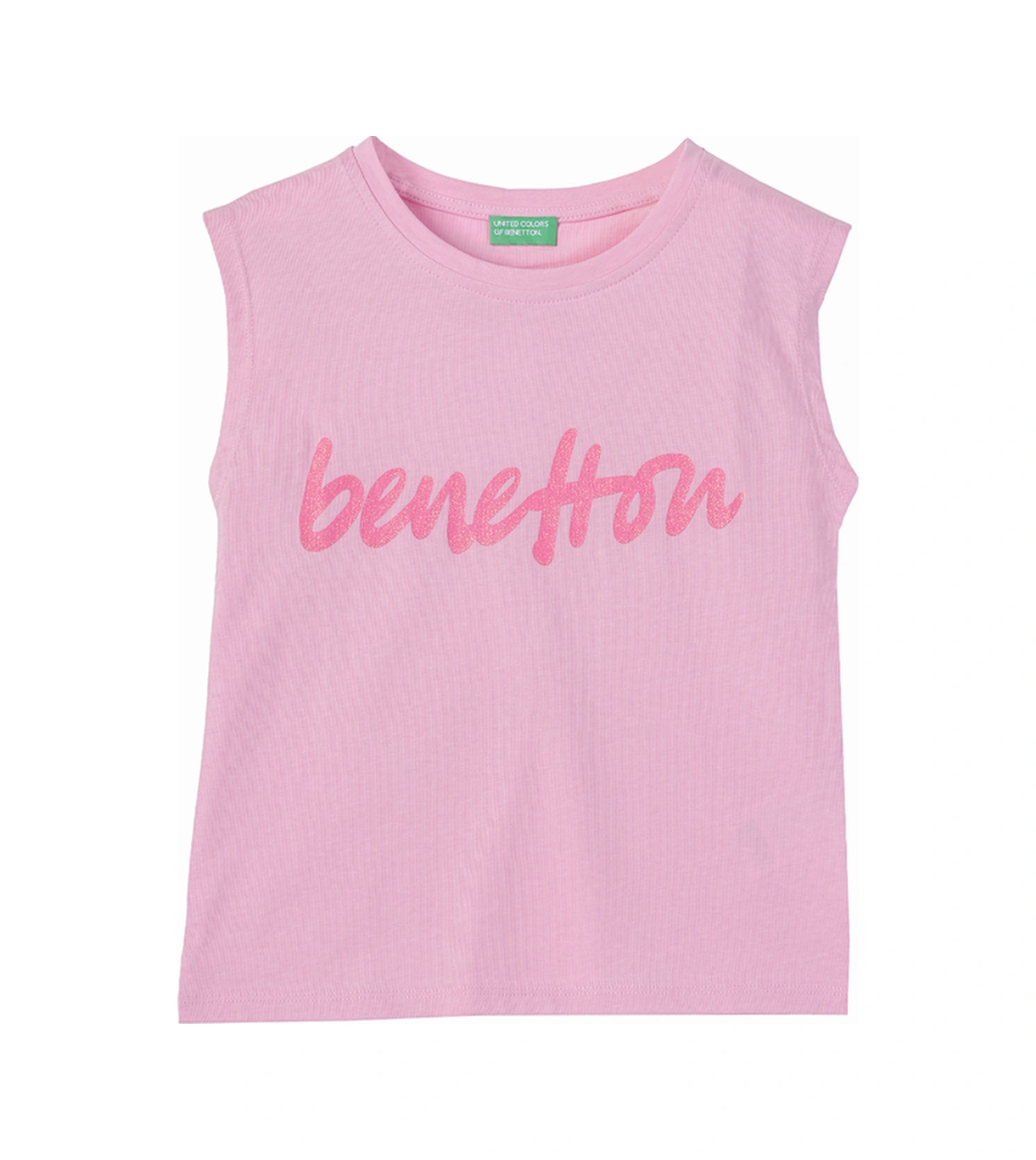 United Colors Of Benetton Kız Çocuk Atlet Bnt-g21262 Pembe