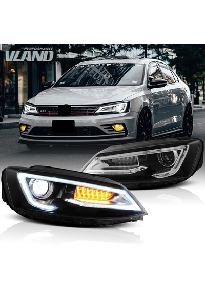 Volksvagen Jetta 2016-2017-2018 Mk6 Audi Dizayn Ledli Ön Far