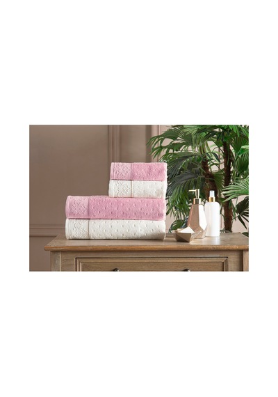 Heritage Havlu Seti Pembe