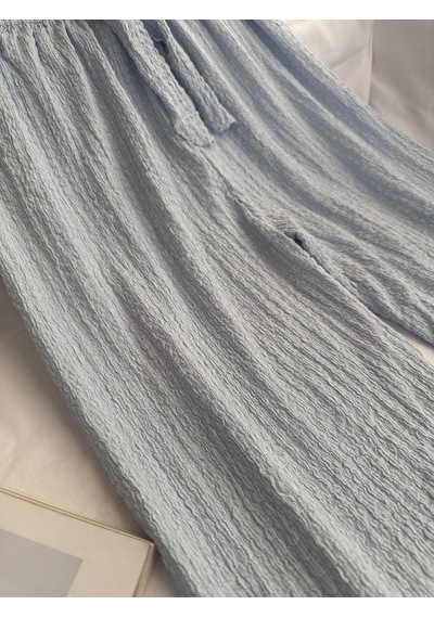 Intive Cool Comfort Waffle Kumaş Pamuklu Nefes Alabilir Basic Yazlık Jogger Pantolon Cepsiz Bebe Mavisi Intive Cool Comfort Waffle Kumaş Pamuklu Nefes Alabilir Basic Yazlık Jogger Pantolon Cepsiz Bebe Mavisi