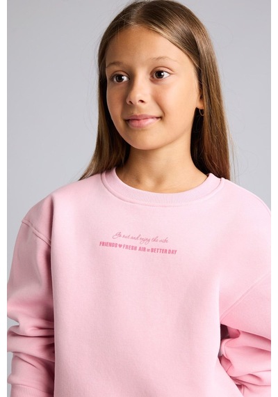 Defacto Relax Fit Bisiklet Yaka Düşük Omuzlu Baskılı Sweatshirt Kız Çocuk I3382a826aupn683 Pembe-pn683 Defacto Relax Fit Bisiklet Yaka Düşük Omuzlu Baskılı Sweatshirt Kız Çocuk I3382a826aupn683 Pembe-pn683
