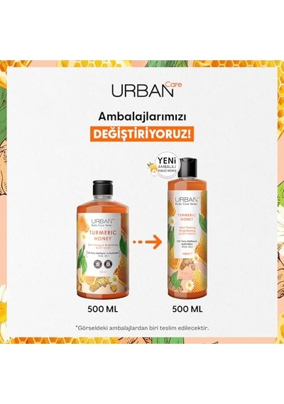 Turmeric Honey Cilt Tonu Eşitleyici Ve Aydınlatıcı Duş Jeli 500 Ml- Vegan 285 ML