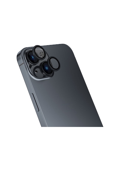 Thegencoo İphone 15 Plus Uyumlu Cl-13 Kamera Koruyucu-siyah