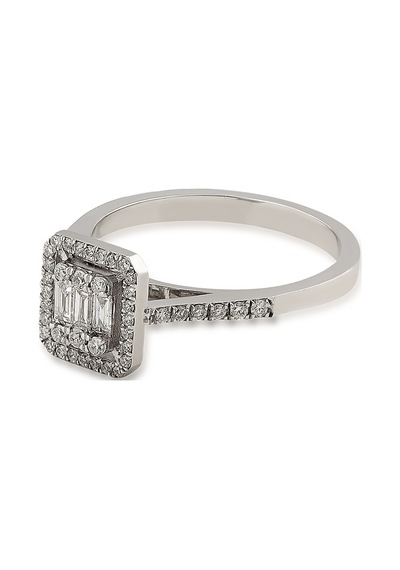 0,35 Ct Baget Pırlanta (465118168)