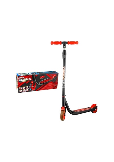 5+ Yaş Işıklı 2 Teker Scooter Kırmızı
