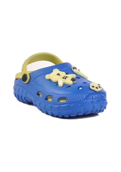 Ayakmod Saks Eva Hafif Unisex Çocuk Sabo Terlik 960 P-f Mavi