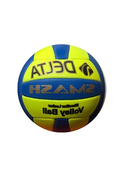 El Dikişli Voleybol Topu - Unisex, Çok Renkli Tasarım Açık Gri