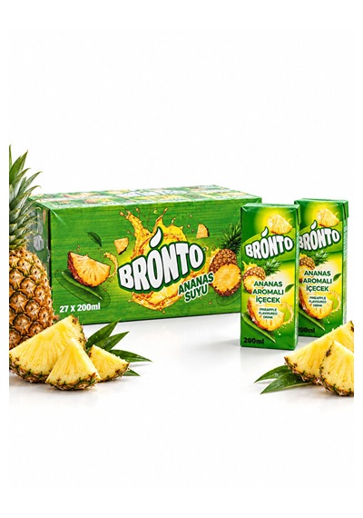 Ananas Aromalı İçecek 200 Ml X 27 Adet Koli