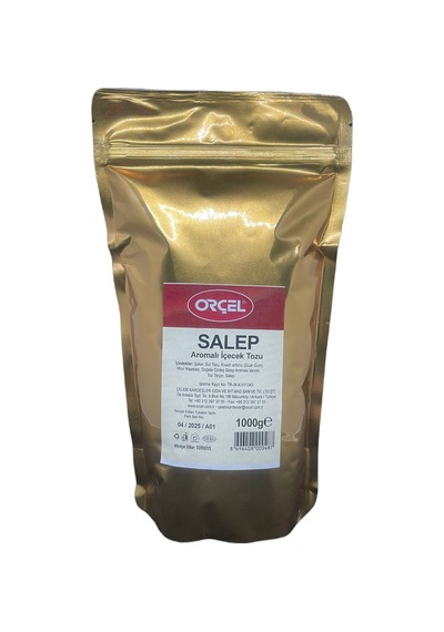 Orçel Salep (Sahlep) Tarçınlı 1 KG
