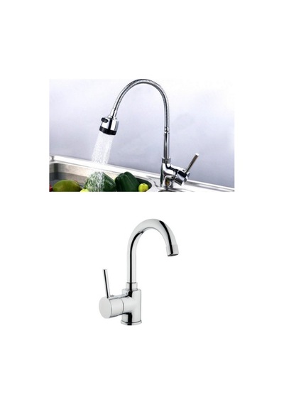 Erce Delta Spiralli Evye ve Lavabo Bataryası