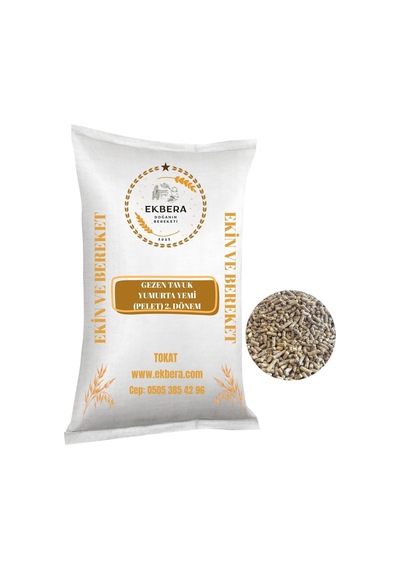 Gezen Tavuk Yumurta Yemi Pelet - 2. Dönem - Tüm Kanatlılar İçin Uygun - 1 Kg - 737566561