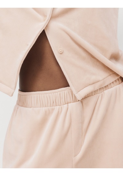 Marks & Spencer Polar Pijama Takımı T37002254J Krem