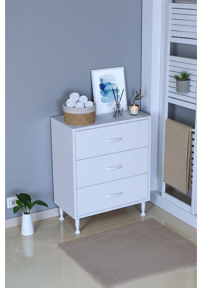 Eliusta Seçer 3 Çekmeceli 65 Cm Banyo Ve Mutfak Dolabı Beyaz 65x75x32,5 Cm Çok Amaçlı Organizer Dolap Beyaz Eliusta Seçer 3 Çekmeceli 65 Cm Banyo Ve Mutfak Dolabı Beyaz 65x75x32,5 Cm Çok Amaçlı Organizer Dolap Beyaz