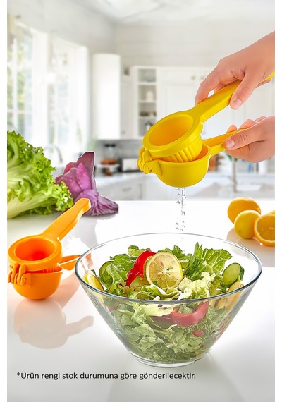 1. Kalite Sert Plastik Limon Sıkacağı Pratik Mutfak Aleti Narenciye Lime Sıkıcı 1 Adet 20cm Sert Pla Diğer