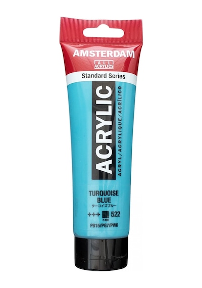 Amsterdam Standart Akrilik Boya 120ml Turquoise Blue / 522 Diğer