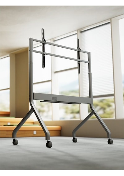 Slimlift Motorlu Tv Standı 55-90 Inç 90 Kg Kapasiteli Uzaktan Kumandalı Profesyonel Tekerlekli Tv Sehpası Metalik - Altın Yaldız Slimlift Motorlu Tv Standı 55-90 Inç 90 Kg Kapasiteli Uzaktan Kumandalı Profesyonel Tekerlekli Tv Sehpası Metalik - Altın Yaldız