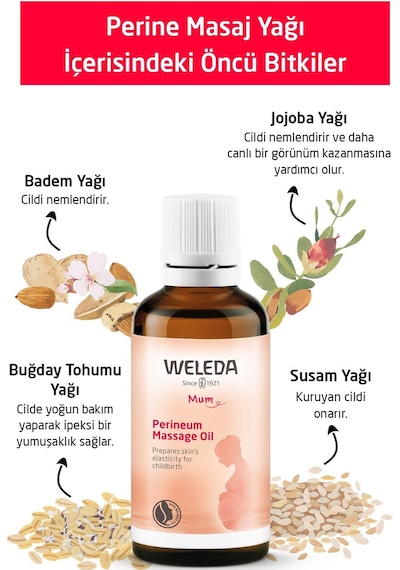 Organik Perine Masaj Yağı 50 ML