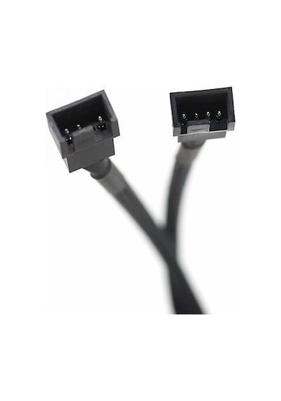 1 To 2 Çoğaltıcı 25cm Fan Uzatma Kablosu Y Tip 4 Pin 3 Pin Bilgisayar Kasa Anakart Ekran Kartı Soğut
