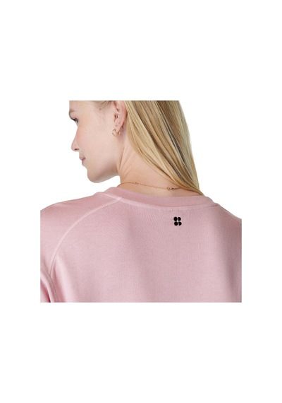 Sweaty Betty After Class Crop Sweatshirt 28336 Pembe