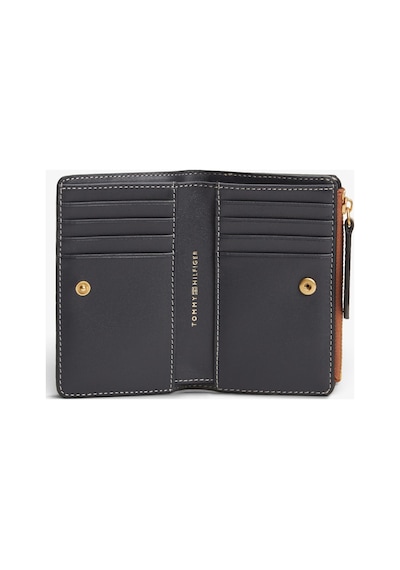 Tommy Hilfiger Th Scrıpt Bıfold Canvas Kadın Kahverengi Cüzdan - Aw0aw18706