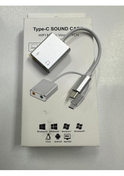 Typec Ses Kartı Type-c Ses Kartı