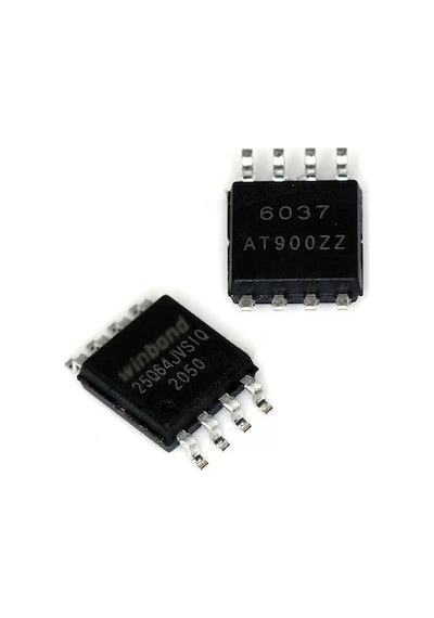 Winbond W25q64jvsıq 64m-bit Seri Flash 3.3v Spı Hafıza Entegresi 32768 Sayfa Uniform 4kb Sop8