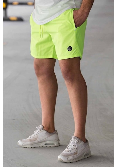 Madmext Neon Yeşil Basic Deniz Şortu 4262