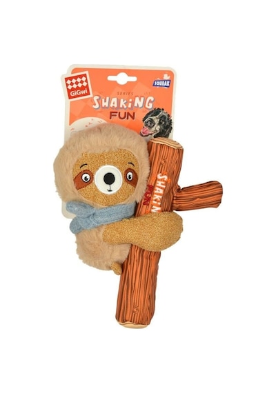 Gigwi Sesli Tembel Hayvan Köpek Peluş Oyuncağı 20 CM
