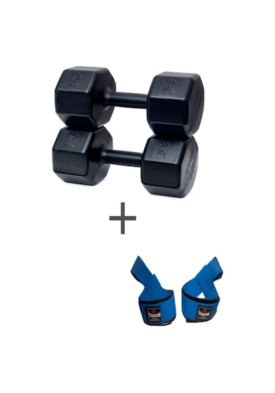 8 Kg Çift Dambıl Ve Ağırlık Strap 8 Kg 2 Adet Gönderilmektedir
