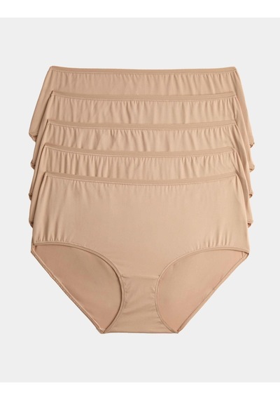Marks & Spencer 5’li Microfibre Yüksek Bel Külot Seti T61004113E Bej