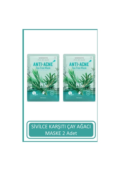 Sivilce Karşıtı Çay Ağacı Maske 30 Ml X2 Adet
