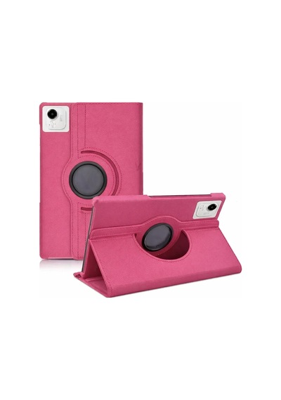Newface Huawei Honor Pad X9a 360 Tablet Deri Kılıf - Pembe