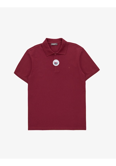 Pierre Cardin Erkek Bordo Tişört Basic 50325323-vr014